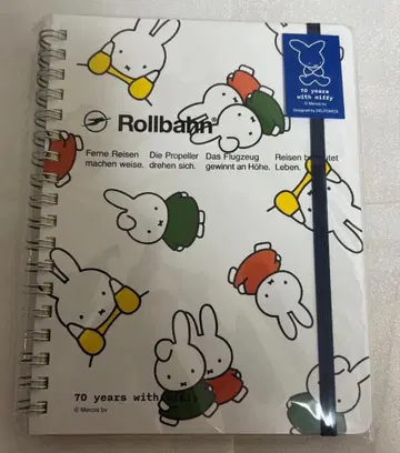 미개봉 한정판 미피전 70주년 롤링 노트 포켓 부착 메모 L