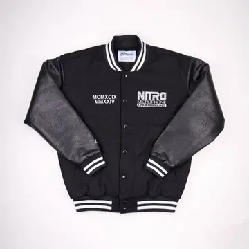 NITRO MICROPHONE UNDERGROUND 바시티 자켓 나이트로