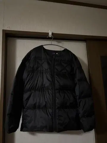 fn crewsive 블랙 다운 자켓 L