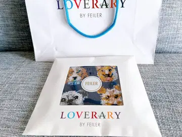 [ 미사용 새상품 ] 러블리 도기 손수건