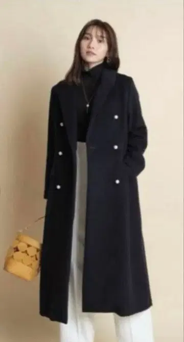 저스길리티 펄 버튼 코트