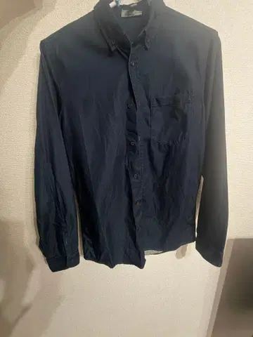 COS 네이비 긴팔 셔츠