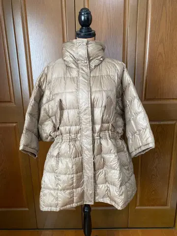 랄프 로렌 베이지 다운 자켓 오버 사이즈
