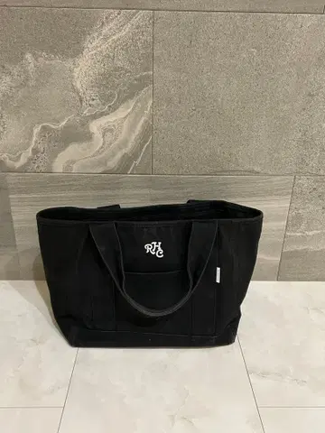 블랙 토트백 RHC 자수 THE PRIMITIVES
