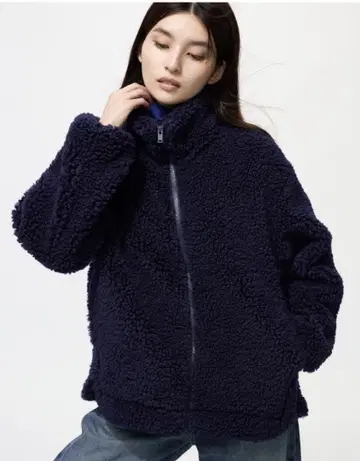 유니클로 플리스 집업 자켓 3XL