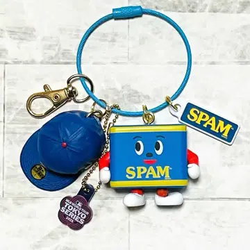 주렁주렁 키링 파랑 뉴에라 캡 스팸