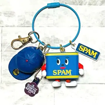 주렁주렁 키링 파랑 뉴에라 캡 스팸