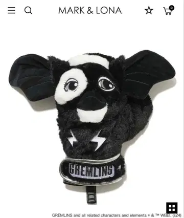 [ 새상품급 ] 마크앤로나 그렘린 콜라보 골프헤드커버