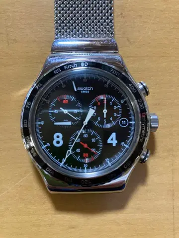 스와치 IRONY CHRONO [ BLACKIE ]