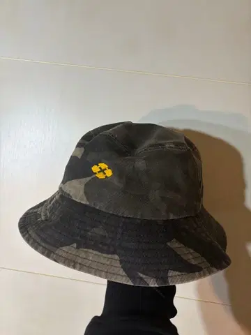 Gakkin x Nubian 카모플라쥬 버킷 햇 나메다루마