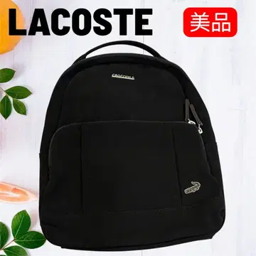 [새상품급] LACOSTE 라코스테 블랙 백팩 작음 미니