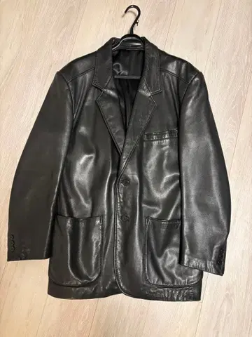 천연 가죽 레더 자켓 사이즈 50