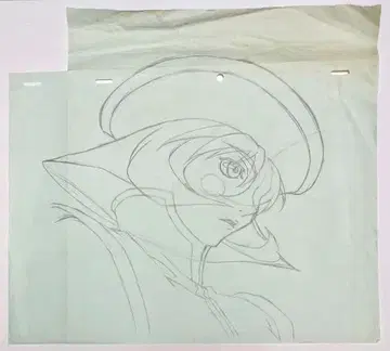 애니메이션 뱀파이어 헌터 레이레이 직필 러프 원화 3