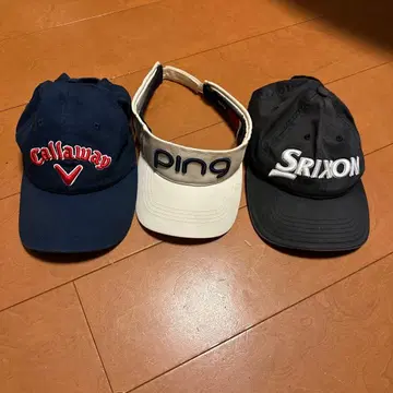 골프 캡 3종 세트 Callaway PING Srixon