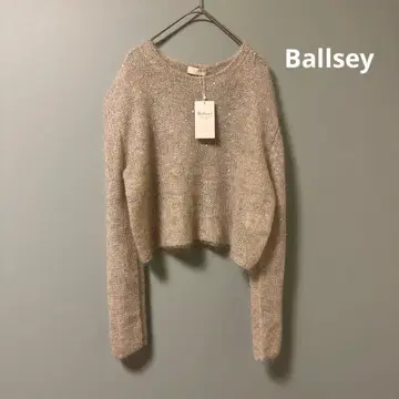 투모로우랜드 Ballsey 라메 모헤어 니트 풀오버