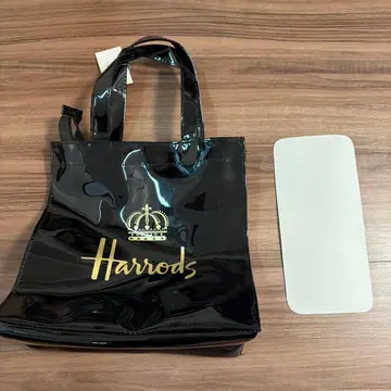 Harrods 블랙 SS 토트백 미니백 서브백