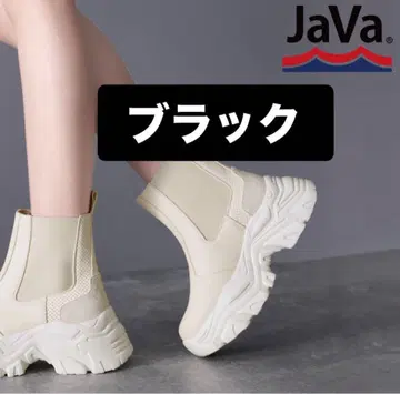 JaVa 사이드 고어 부츠 블랙 M 사이즈