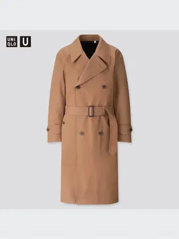 UNIQLO U 블록 테크 트렌치코트