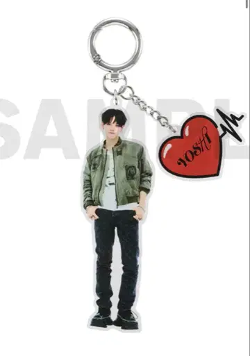요시 사진 참 미개봉 treasure 아크릴 키링