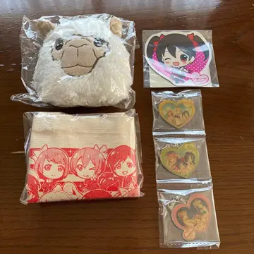 러브 라이브 야자와 니코 마그넷 스티커 키링 백 패스 케이스