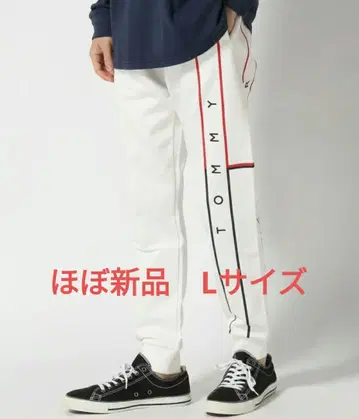 오늘 가격 인하 타미힐피거 스웨트 팬츠 화이트