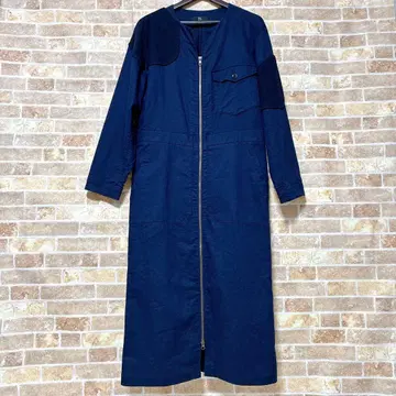 Y'S 와이즈 2019AW 롱 코트 롱 원피스 린넨 혼방 맥시