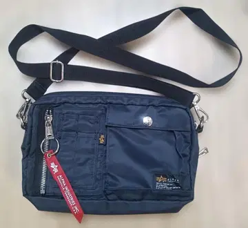 ALPHA INDUSTRIES 네이비 숄더백