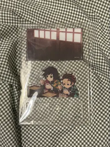 귀멸의 칼날 기둥 연습편 디오라마 아크릴 스탠드 기유 탄지로