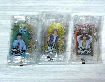 SnowMan 부적 키링 9세트