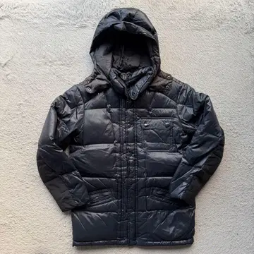 GAP 남성용 다운 자켓 후드 M 블랙