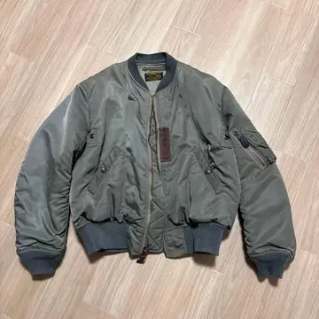 그레이 MA-1 플라이트 자켓