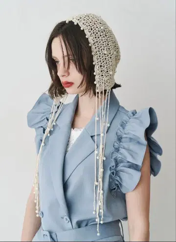 jouetie 펄 크로셰 보닛