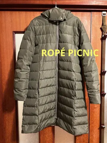 [컨디션 최상] 로페 피크닉 다운 코트 사이즈 40 카키색