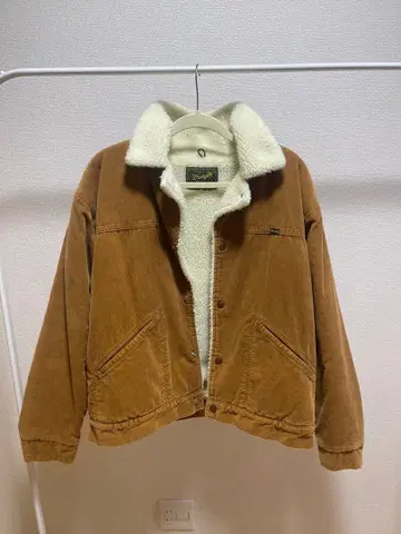 브라운 코듀로이 보아 자켓