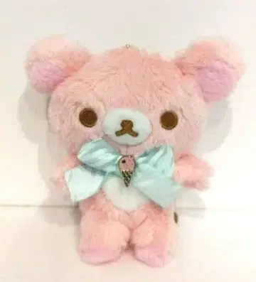 리락쿠마 해피 아이스크림 걸이 봉제 인형 코리락쿠마 2019