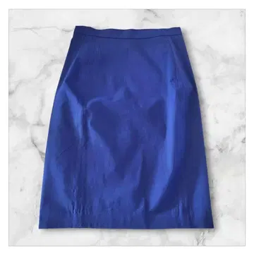 미쏘니 MISSONI 파란색 타이트 스커트 무릎 기장