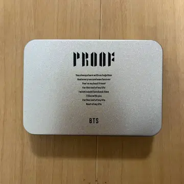 BTS PROOF 포토 카드 포함 케이스