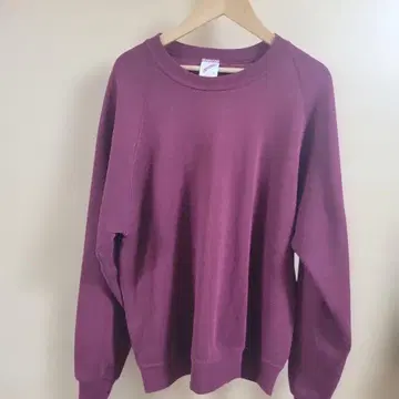 JERZEES 버건디 맨투맨 L 사이즈