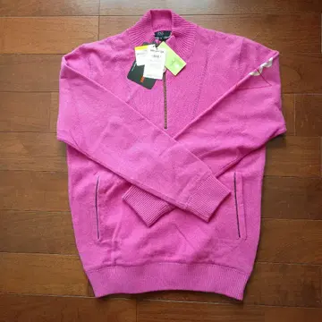 23구 하프 지퍼 하이넥 스웨터