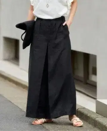 JOURNAL STANDARD 린넨 턱 큐롯