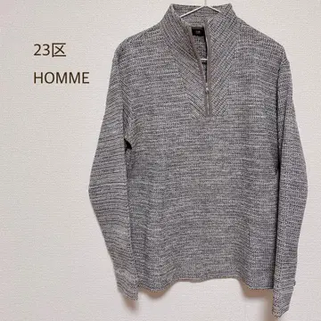 23구 옴 하프 지퍼 티셔츠