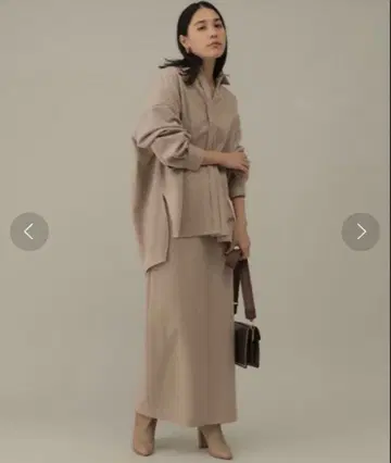 [ 새상품급 ] Chaos 트윌 저지 오버 사이즈 셔츠 블랙 울