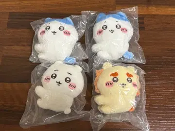 치이카와 (먼작귀) 클립 봉제 인형 4개 세트