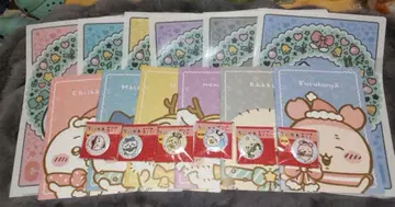 치이카와 세븐일레븐 한정판 클리어 파일 노트 캔 거울