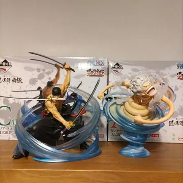 원피스 제일복권 장인의 계보 조로 루피 니카 피규어