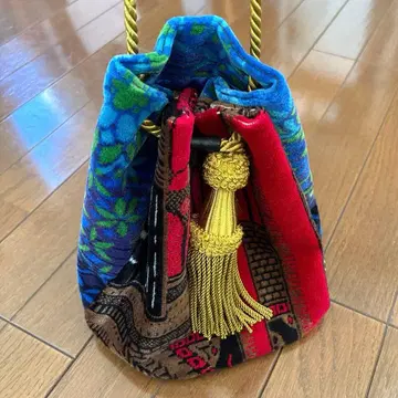 이로아르 브릴리앙 마켓 빈티지 커튼 백