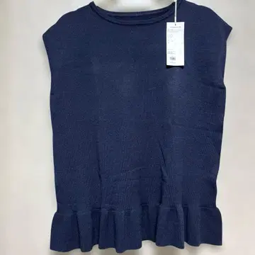 KEYUCA 네이비 니트 베스트