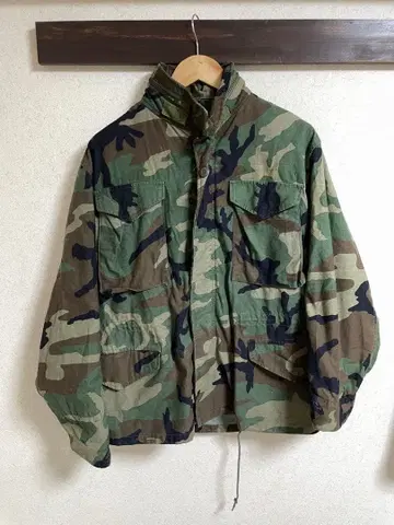 필드 자켓 us army M65 80s SCOVILL 지퍼