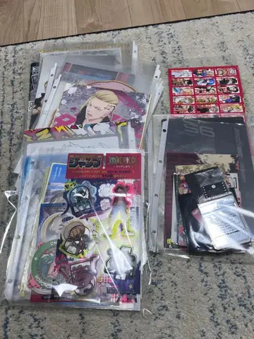 애니메이션 캐릭터 컬렉션 세트