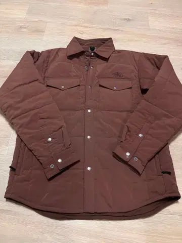 THE NORTH FACE 퀼팅 자켓 L 브라운